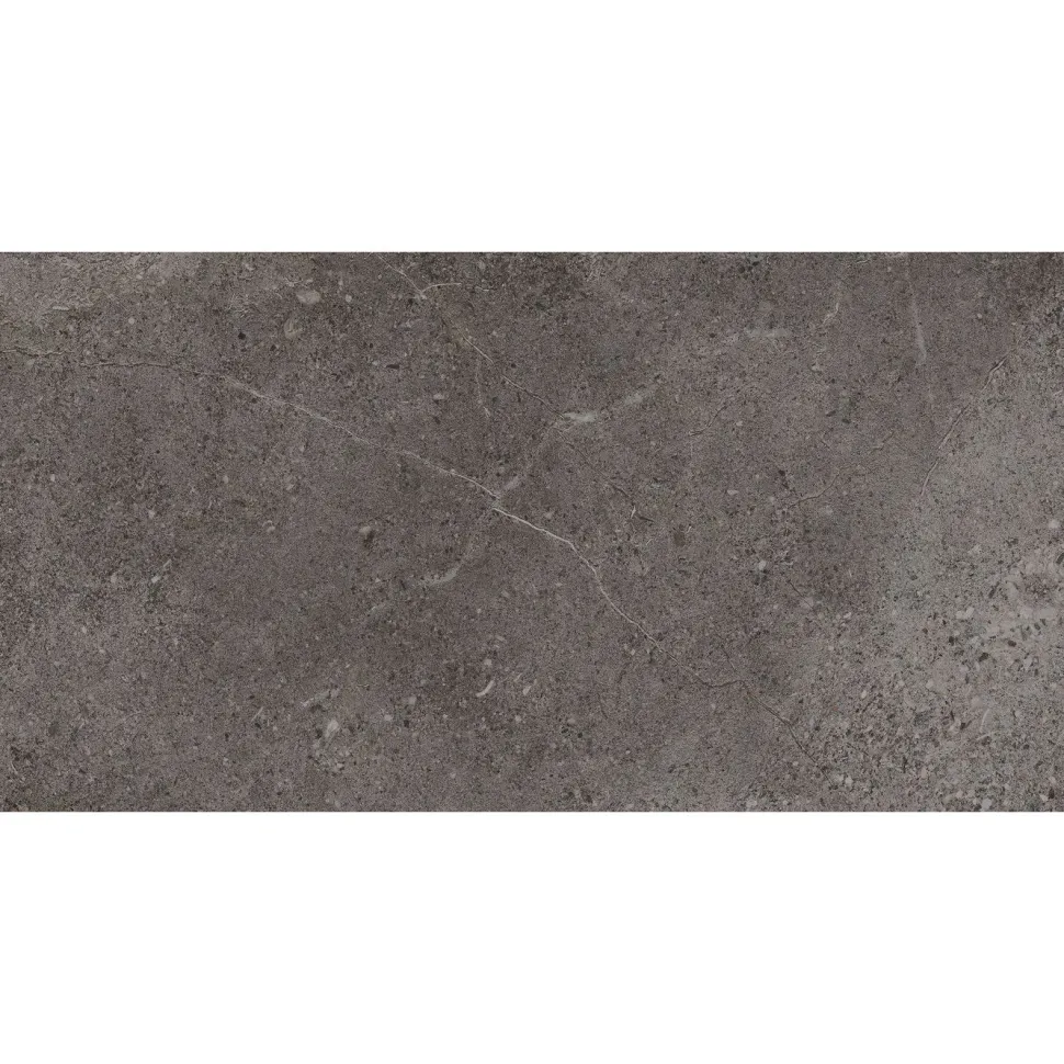 Seinälaatta Pukkila Stone Age Anthracite, 29.5x59.2cm, matta