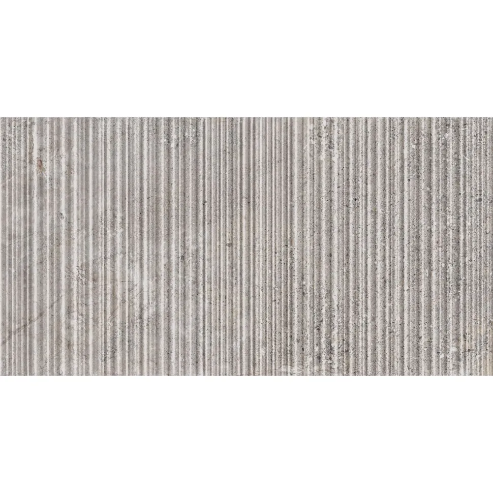 Seinälaatta Pukkila Stone Age Grey Sawn, 29.5x59.2cm, matta