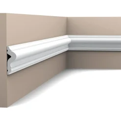 Seinälista Orac Decor PX175 17x50x2000 mm polystyreeni valkoinen