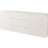Seinälle kiinnitettävä lipasto Nomla A RENE 2DD3S, leveys 200cm, beige
