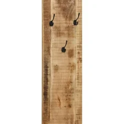 Seinänaulakko 2kpl kiinteä mangopuu 36x110x3cm