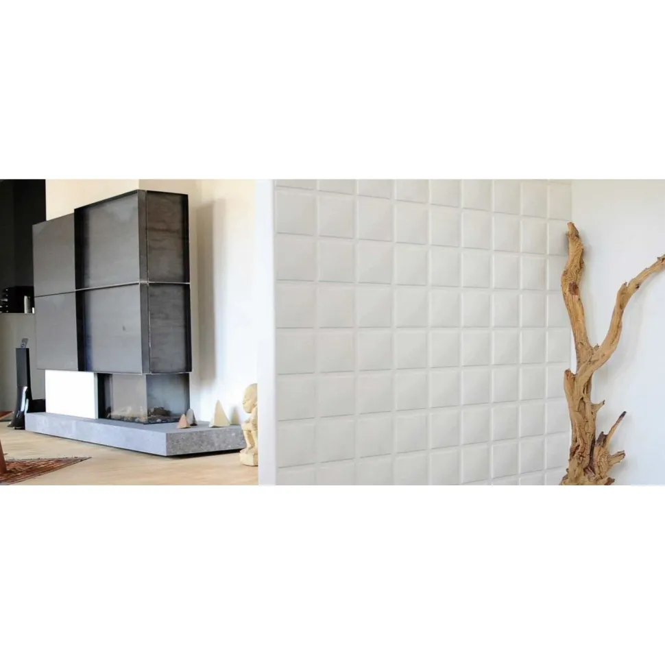 Seinäpaneeli WallArt 3D Cubes 500x500 mm 12 kpl/pkt