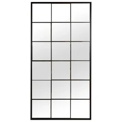 Seinäpeili Home4You Simone, 90x180cm, musta