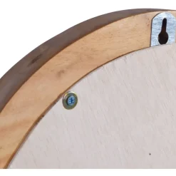 Seinäpeili 40 cm tiikki pyöreä