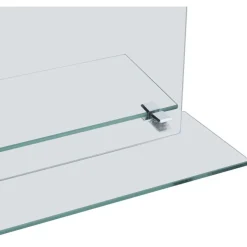 Seinäpeili hyllyllä 20x40cm karkaistu lasi