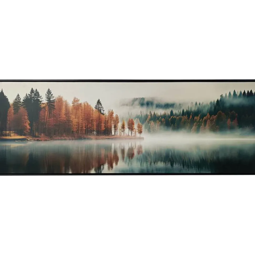 Seinätaulu Home4You WALLY 50x140 cm, syksy ja sumu, sininen