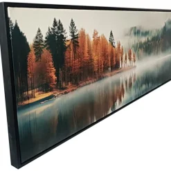 Seinätaulu Home4You WALLY 50x140 cm, syksy ja sumu, sininen