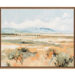 Seinätaulu Home4You 80x100 cm, maisema, ruskea