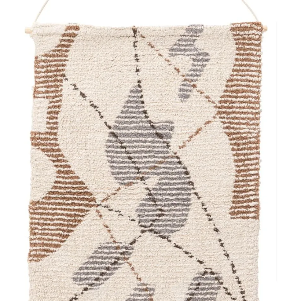 Seinävaate Venture Home Liam, 50x80cm, beige/harmaa