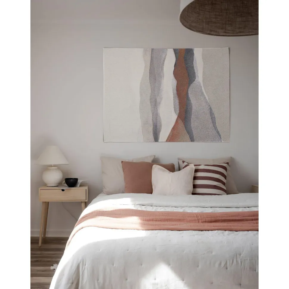 Seinävaate Svanefors Dunes, 98x129cm, ruskea