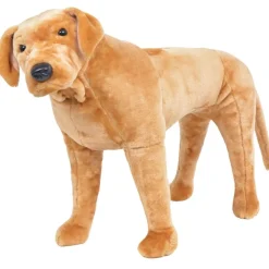 Seisova pehmolelu Labradorinnoutaja XXL vaaleanruskea