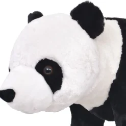 Seisova pehmolelu panda musta ja valkoinen XXL