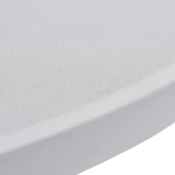 Seisovan pöydän päällyste 70 cm valkoinen stretch 2 kpl