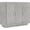 Senkki betoninharmaa 92x35x75 cm tekninen puu (11839)