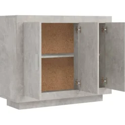 Senkki betoninharmaa 92x35x75 cm tekninen puu (11839)