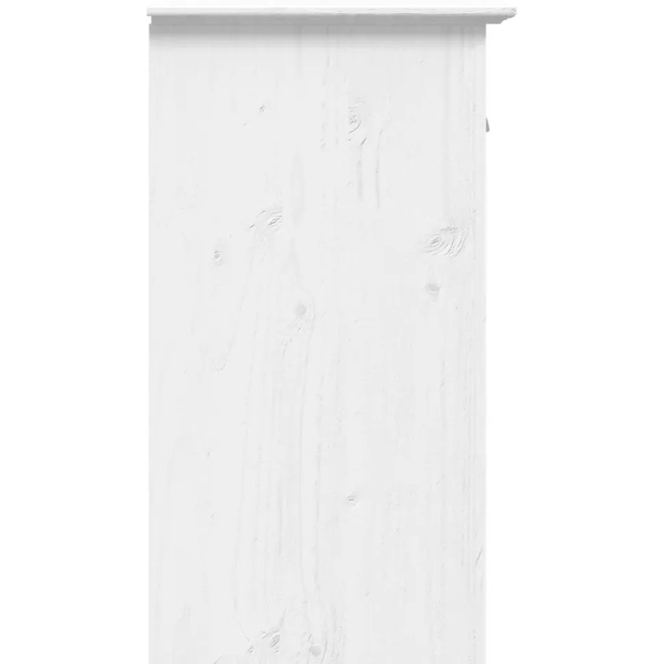Senkki BODO valkoinen 115,5x44x80 cm täysi mänty (55065)