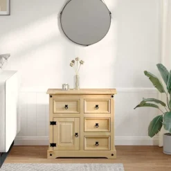 Senkki Corona 80x40x75 cm täysi mänty (05679)