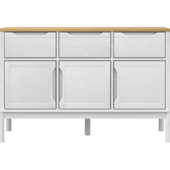 Senkki FLORO valkoinen 114x43x74 cm täysi mänty (74024)