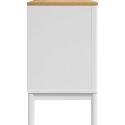 Senkki FLORO valkoinen 114x43x74 cm täysi mänty (74024)