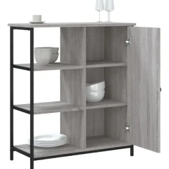 Senkki harmaa Sonoma 70x30x80 cm tekninen puu (35492)