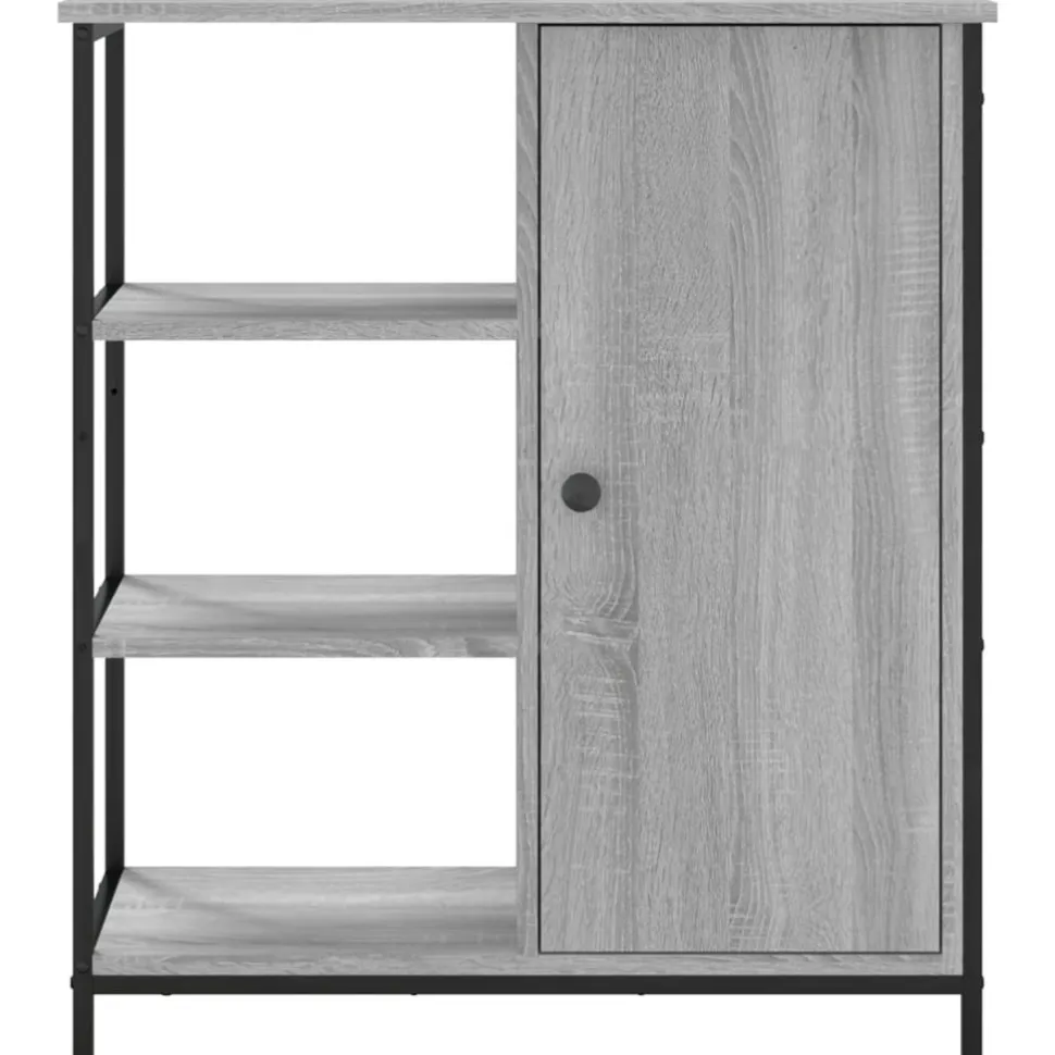 Senkki harmaa Sonoma 70x30x80 cm tekninen puu (35492)