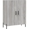 Senkki harmaa Sonoma 69,5x34x90 cm tekninen puu (27738)