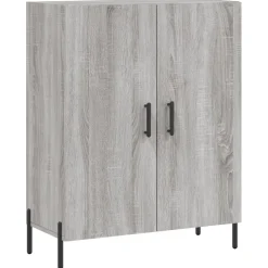 Senkki harmaa Sonoma 69,5x34x90 cm tekninen puu (27738)