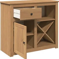 Senkki laatikolla Panama 93x40x80 cm täysi mänty (16386)