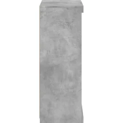 Senkki LED-valoilla betoninharmaa 60,5x37x100 cm (36710)