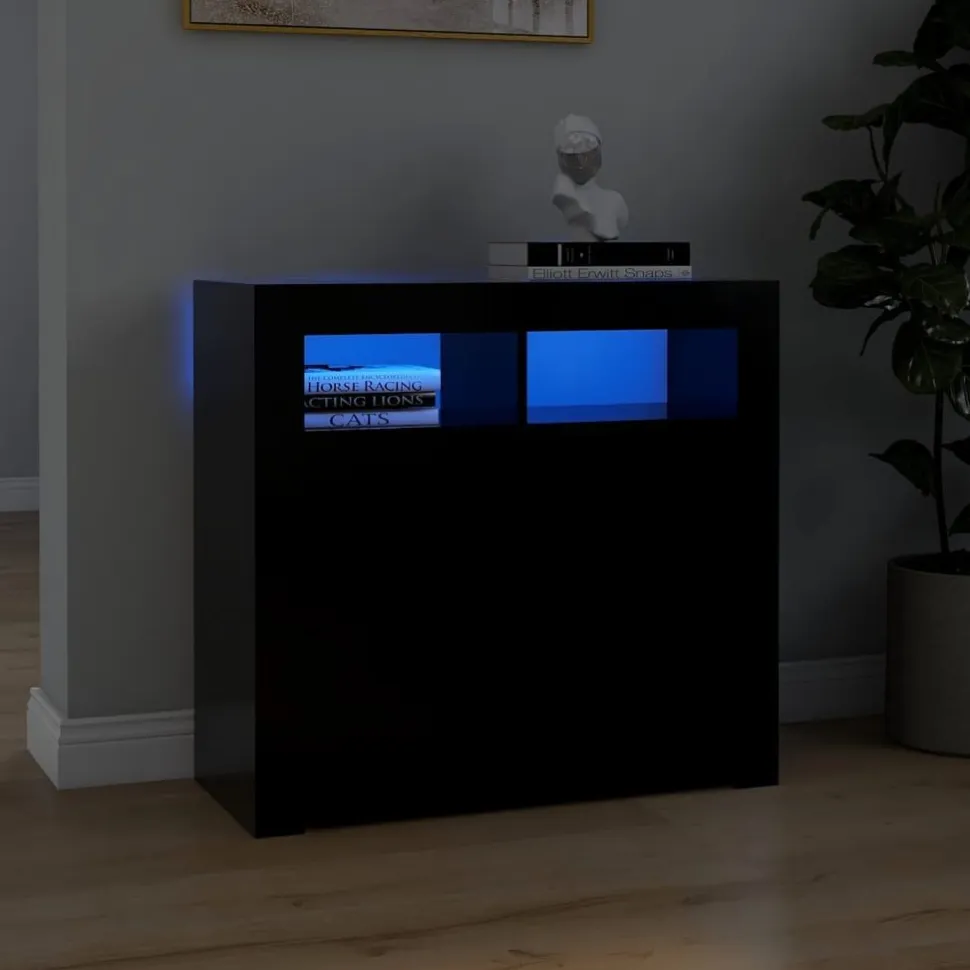 Senkki LED-valoilla, eri kokoja ja värejä