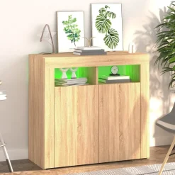 Senkki LED-valoilla, eri kokoja ja värejä