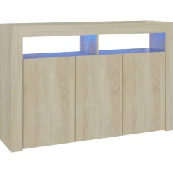 Senkki LED-valoilla, eri kokoja ja värejä