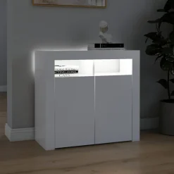 Senkki LED-valoilla, eri kokoja ja värejä