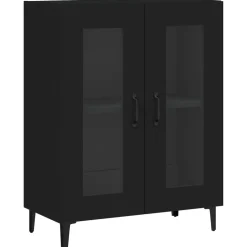 Senkki musta 69,5x34x90 cm tekninen puu (33048)