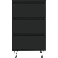 Senkki musta 40x35x70 cm tekninen puu (31093)