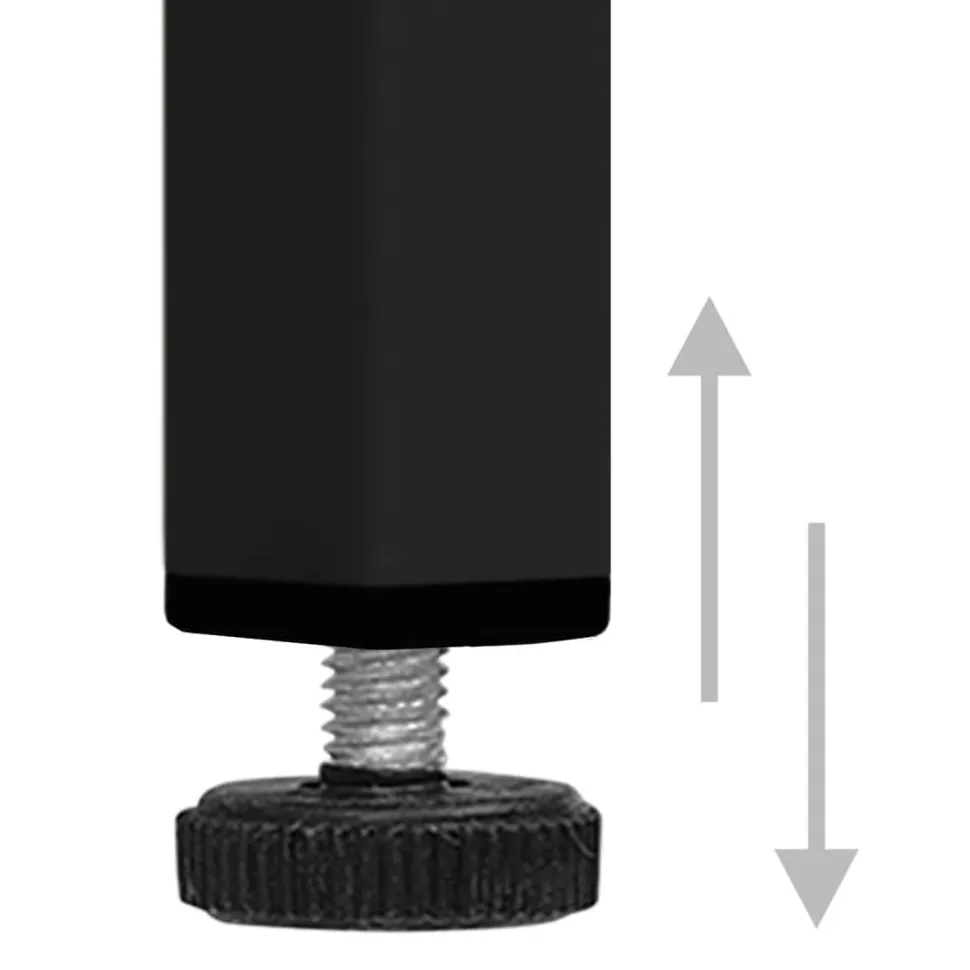 Senkki musta 75x35x70 cm teräs ja karkaistu lasi (36073)