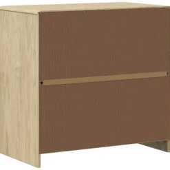 Senkki SAUDA tammenvärinen 80x43x75,5 cm täysi mänty (77600)