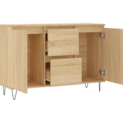 Senkki Sonoma-tammi 104x35x70 cm tekninen puu (27207)