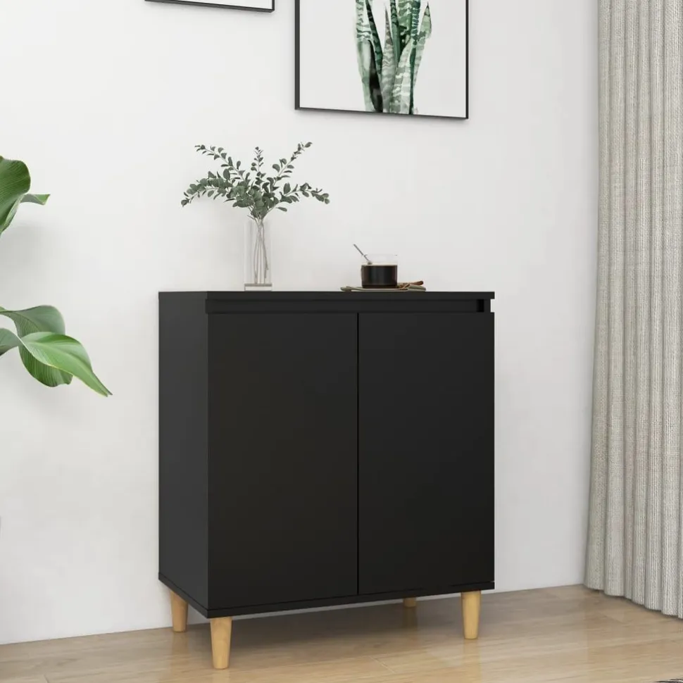 Senkki täyspuujaloilla 60x35x70cm lastulevy betoninharmaa