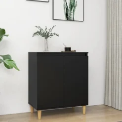 Senkki täyspuujaloilla 60x35x70cm lastulevy betoninharmaa