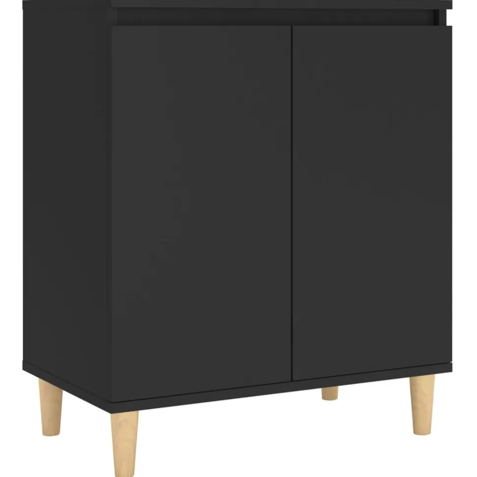 Senkki täyspuujaloilla 60x35x70cm lastulevy betoninharmaa