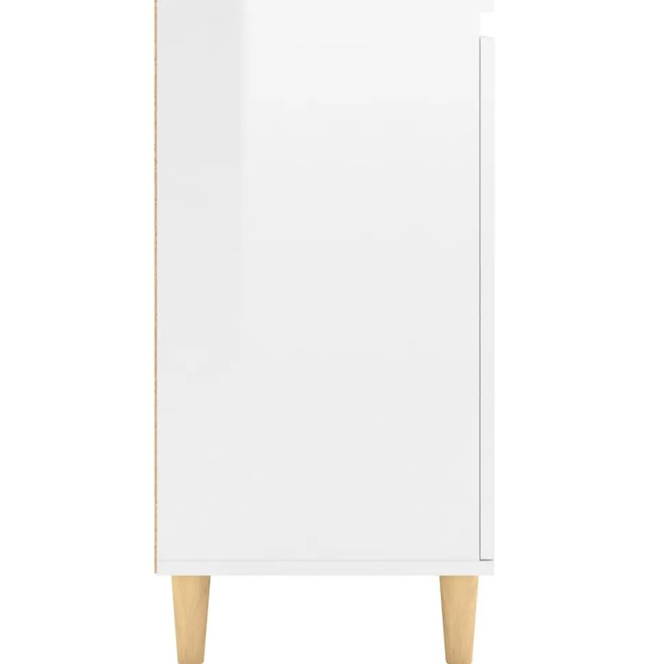 Senkki täyspuujaloilla 60x35x70cm lastulevy betoninharmaa