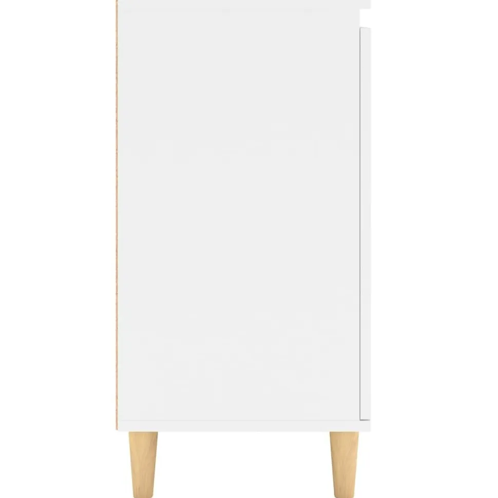 Senkki täyspuujaloilla 60x35x70cm lastulevy betoninharmaa