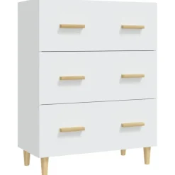 Senkki valkoinen 70x34x90 cm tekninen puu (12150)