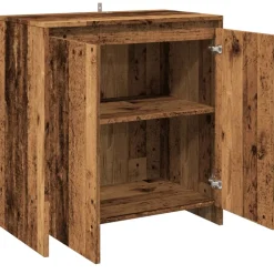 Senkki vanhaa puuta 70x41x75 cm tekninen puu (56776)