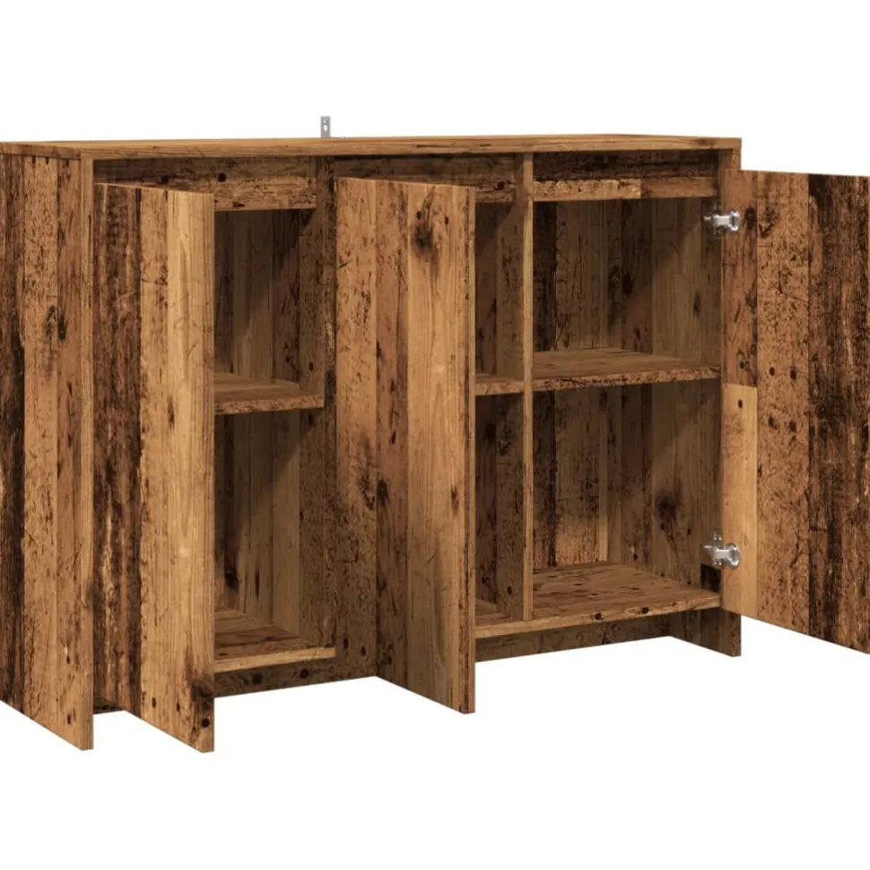 Senkki vanhaa puuta 102x33x75 cm tekninen puu (56780)