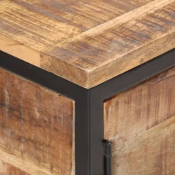 Senkki 85x30x80 cm karkea mangopuu