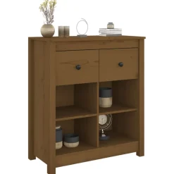 Senkki 2 70x35x80 cm mänty hunajanruskea