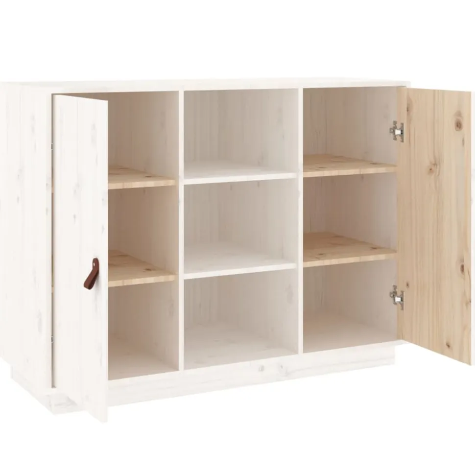 Senkki 1 100x40x75 cm mänty valkoinen