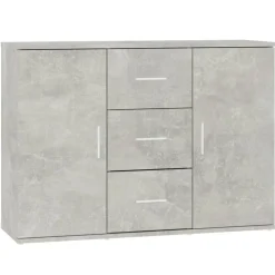 Senkki 91x29,5x65 cm tekninen puu betoninharmaa